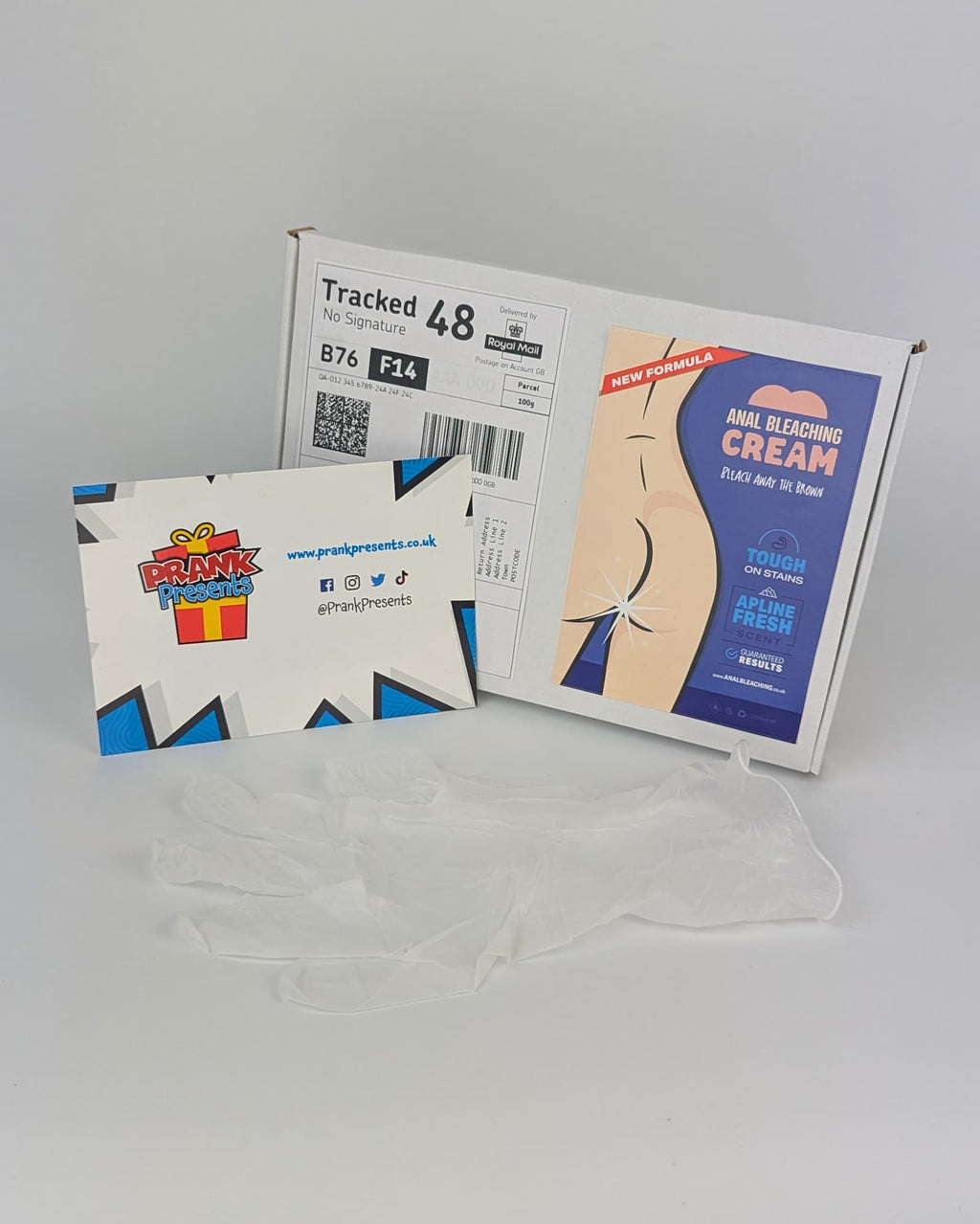 Anal Bleaching Cream - Prank Package Prank Presents