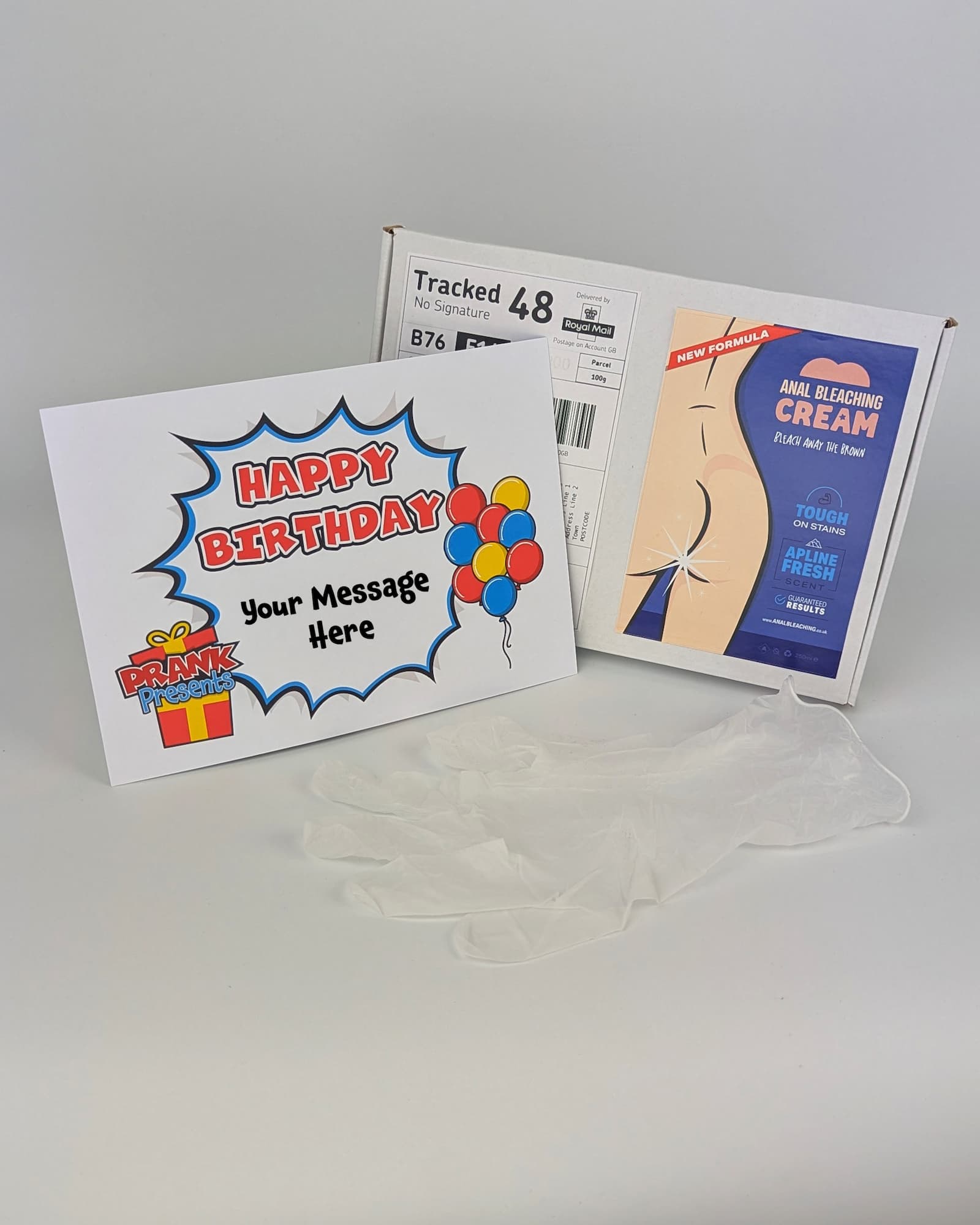 Anal Bleaching Cream - Prank Package Prank Presents
