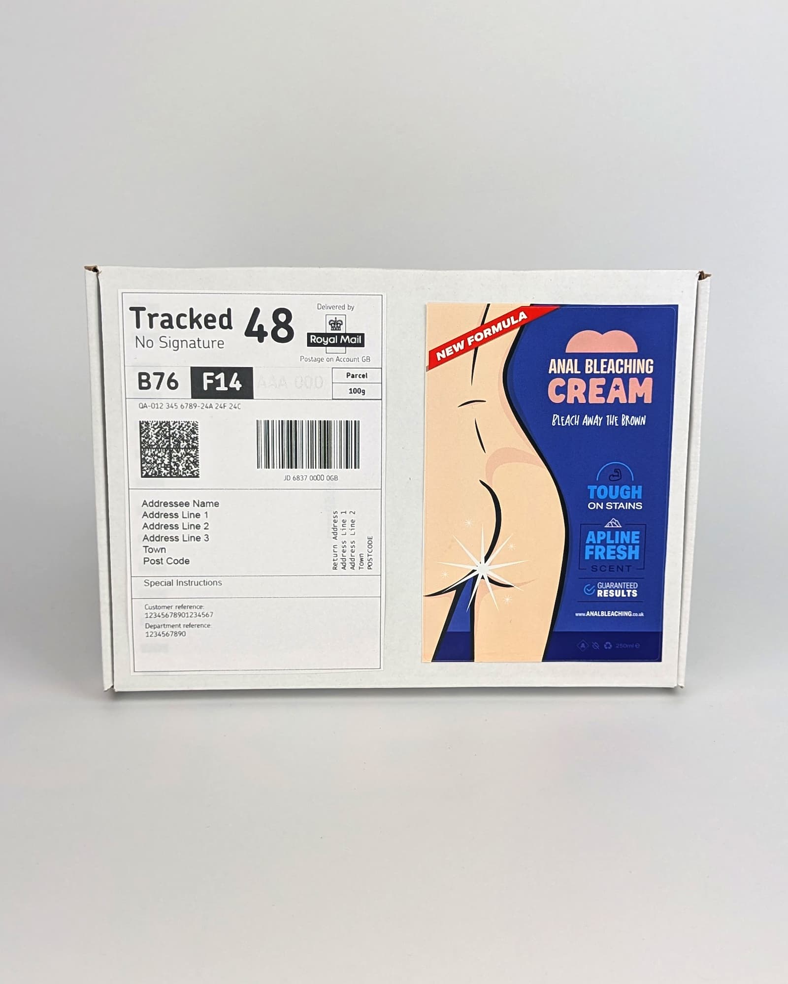 Anal Bleaching Cream - Prank Package Prank Presents