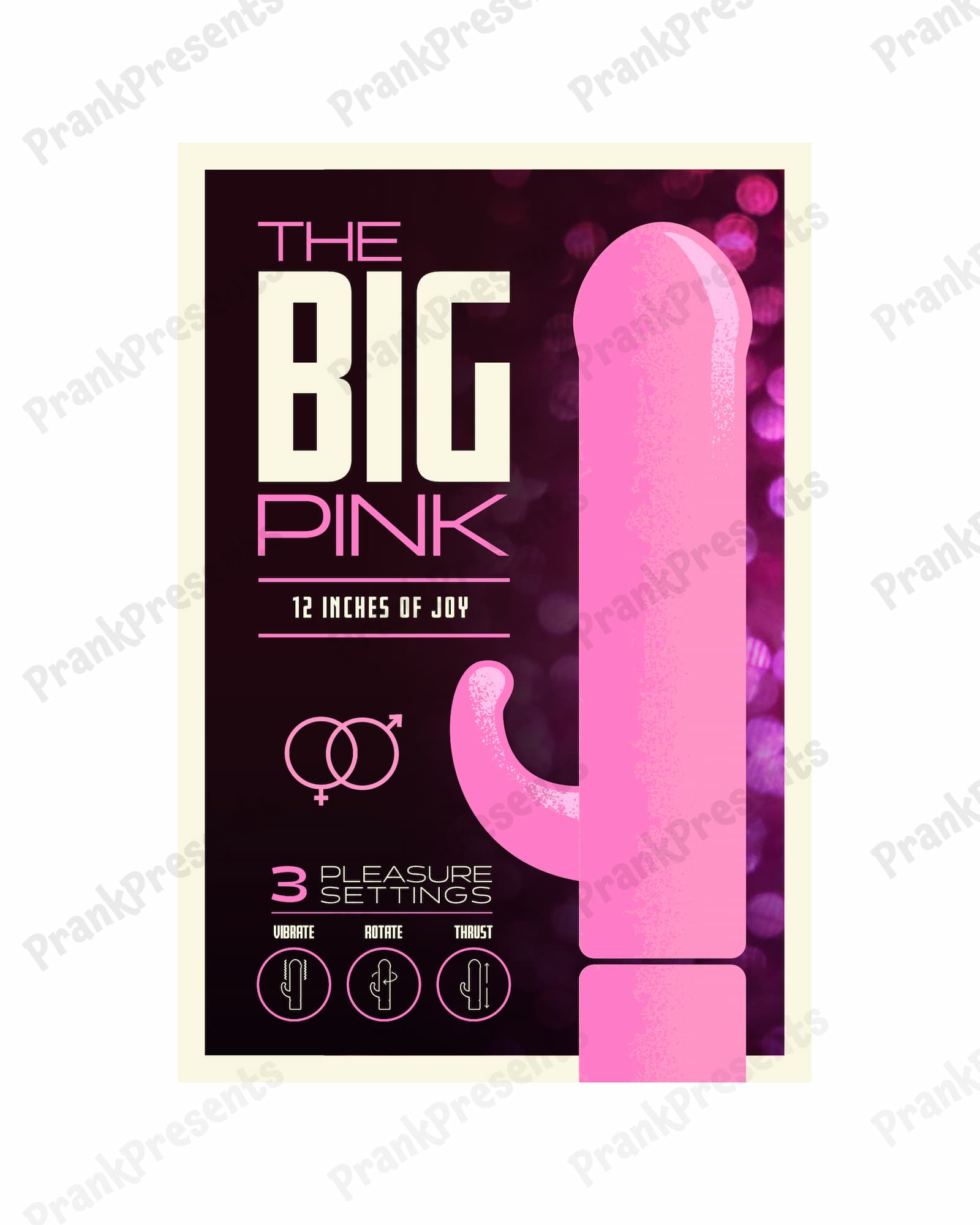 Giant Dildo - Prank Package Prank Presents