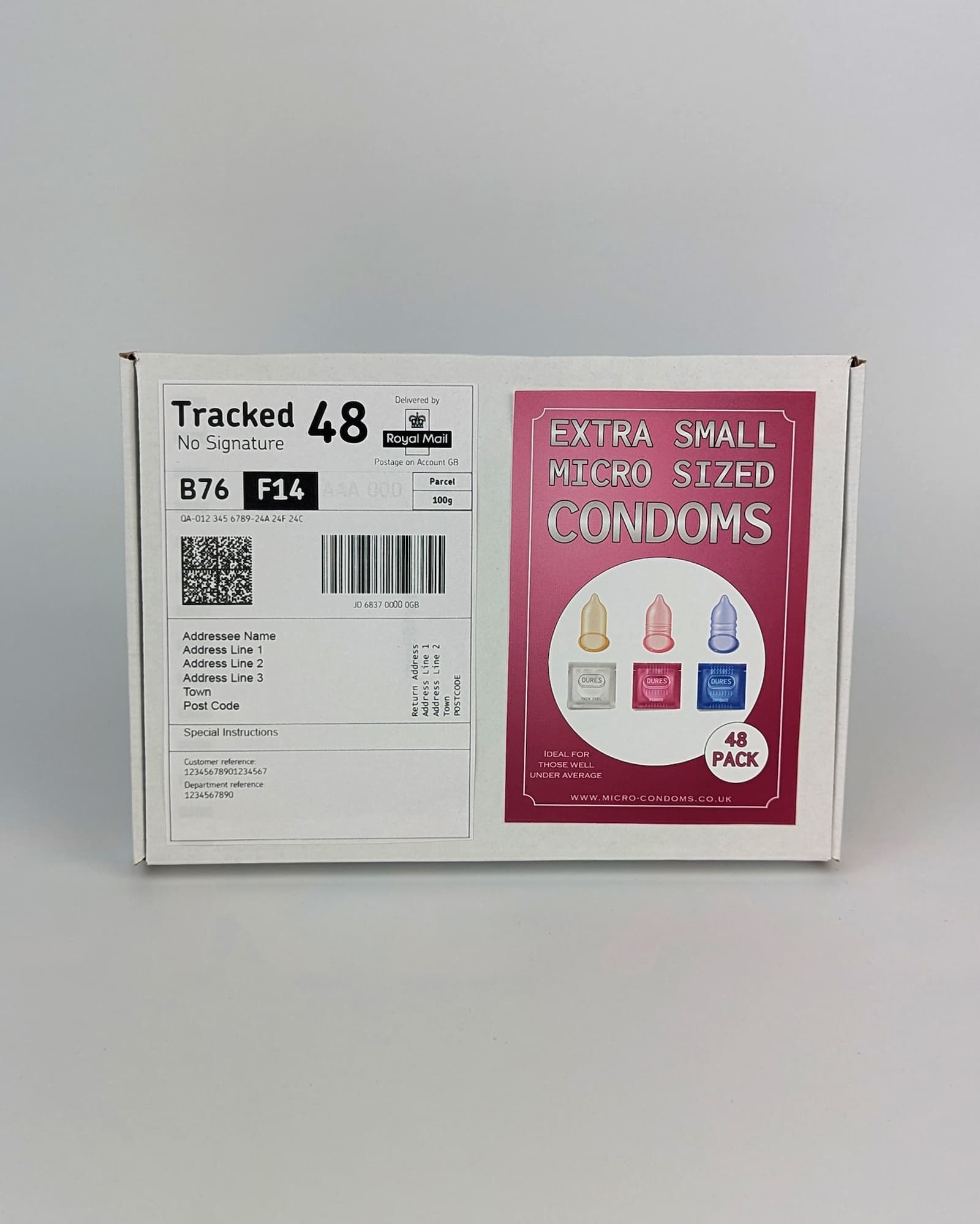 Micro Condoms - Prank Package Prank Presents