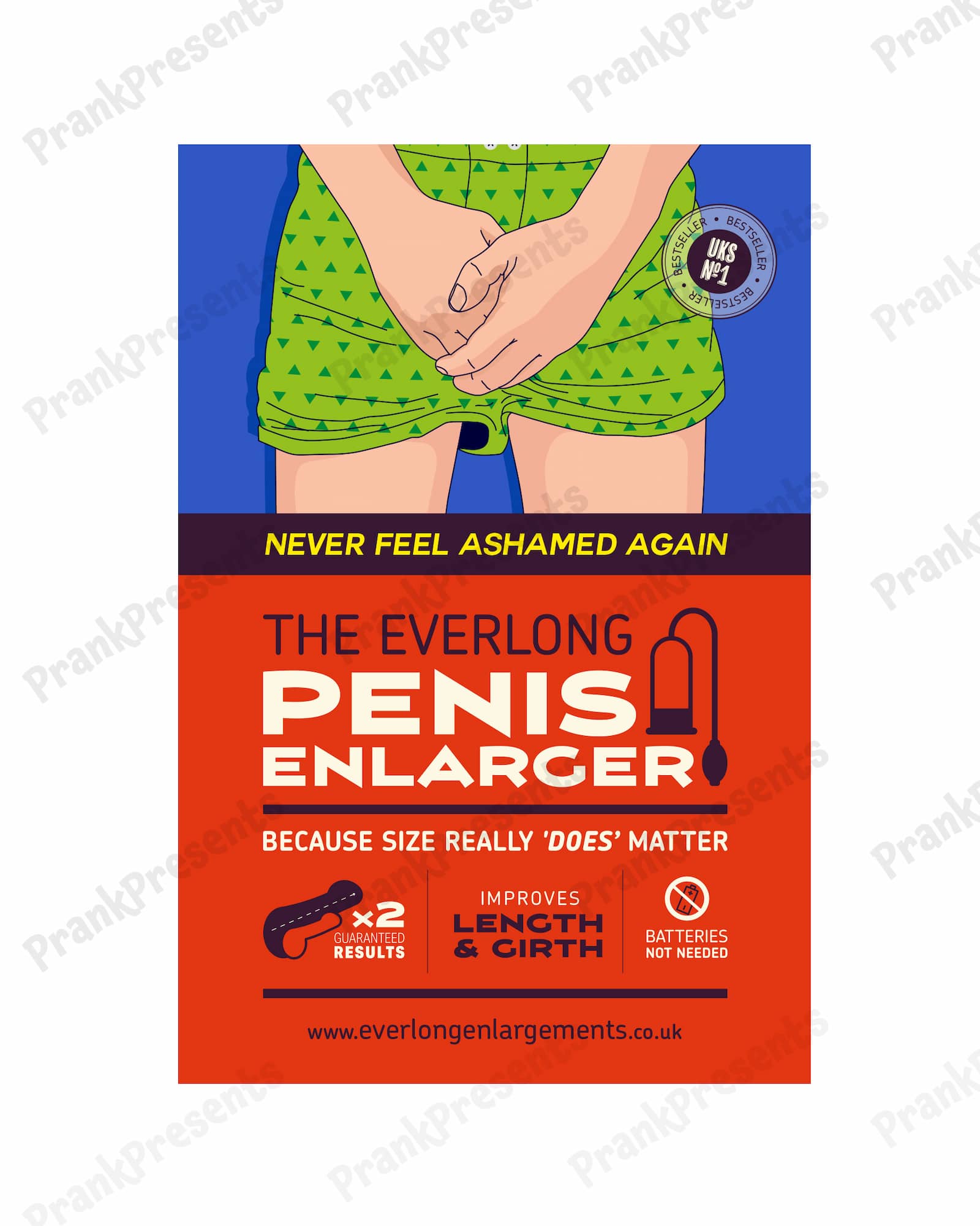Penis Enlargement - Prank Package Prank Presents