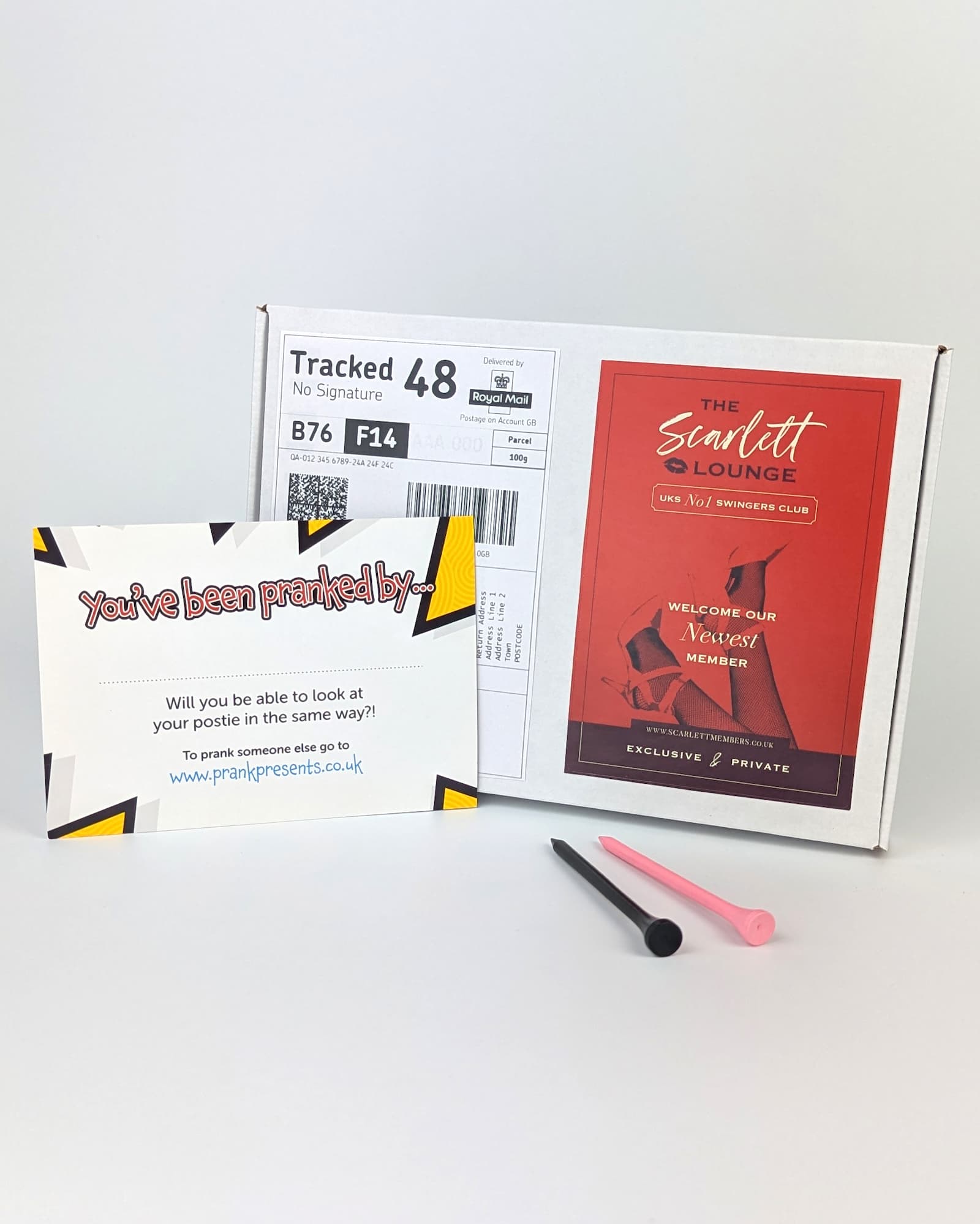 Swingers Club Acceptance Pack - Prank Package Prank Presents