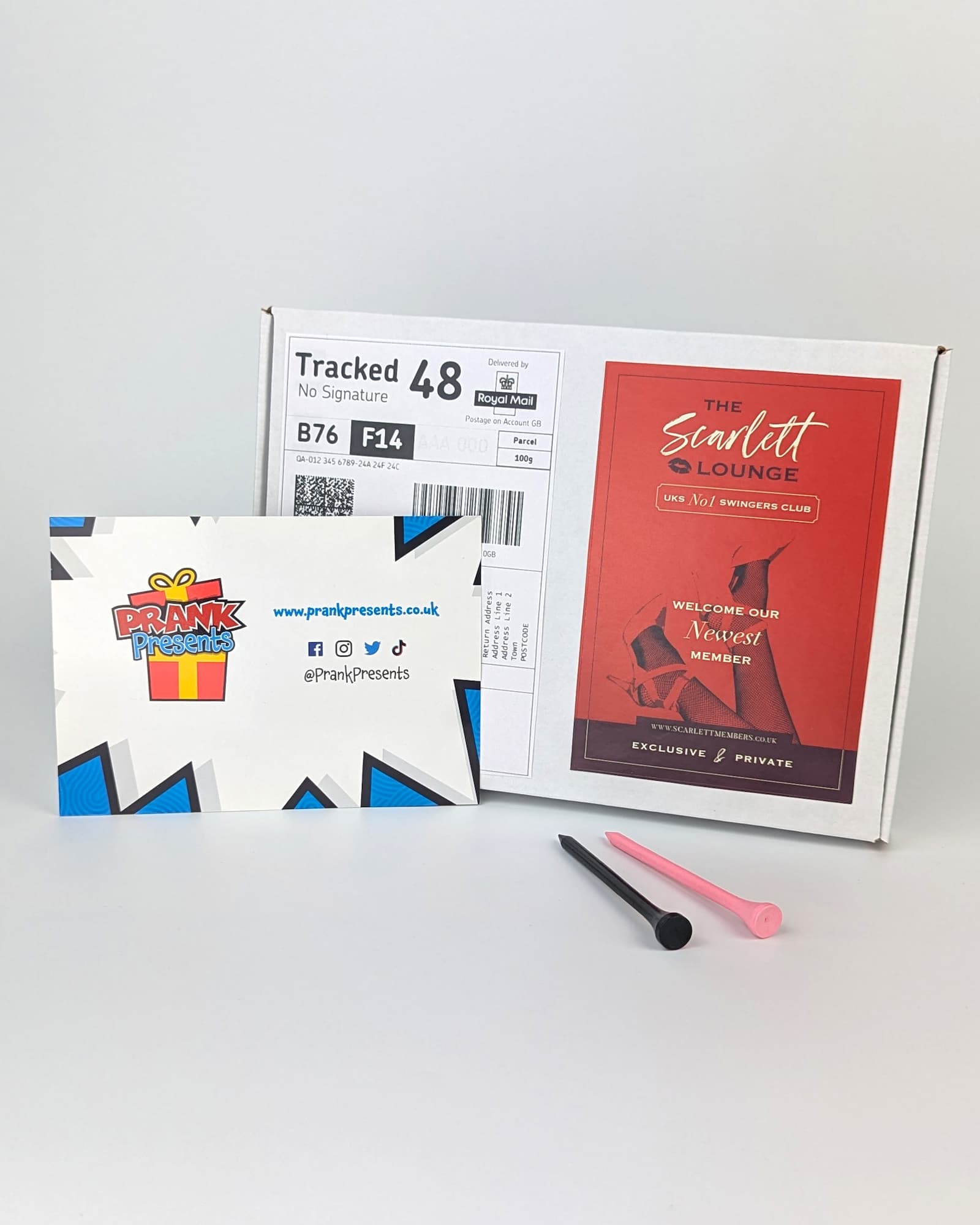 Swingers Club Acceptance Pack - Prank Package Prank Presents