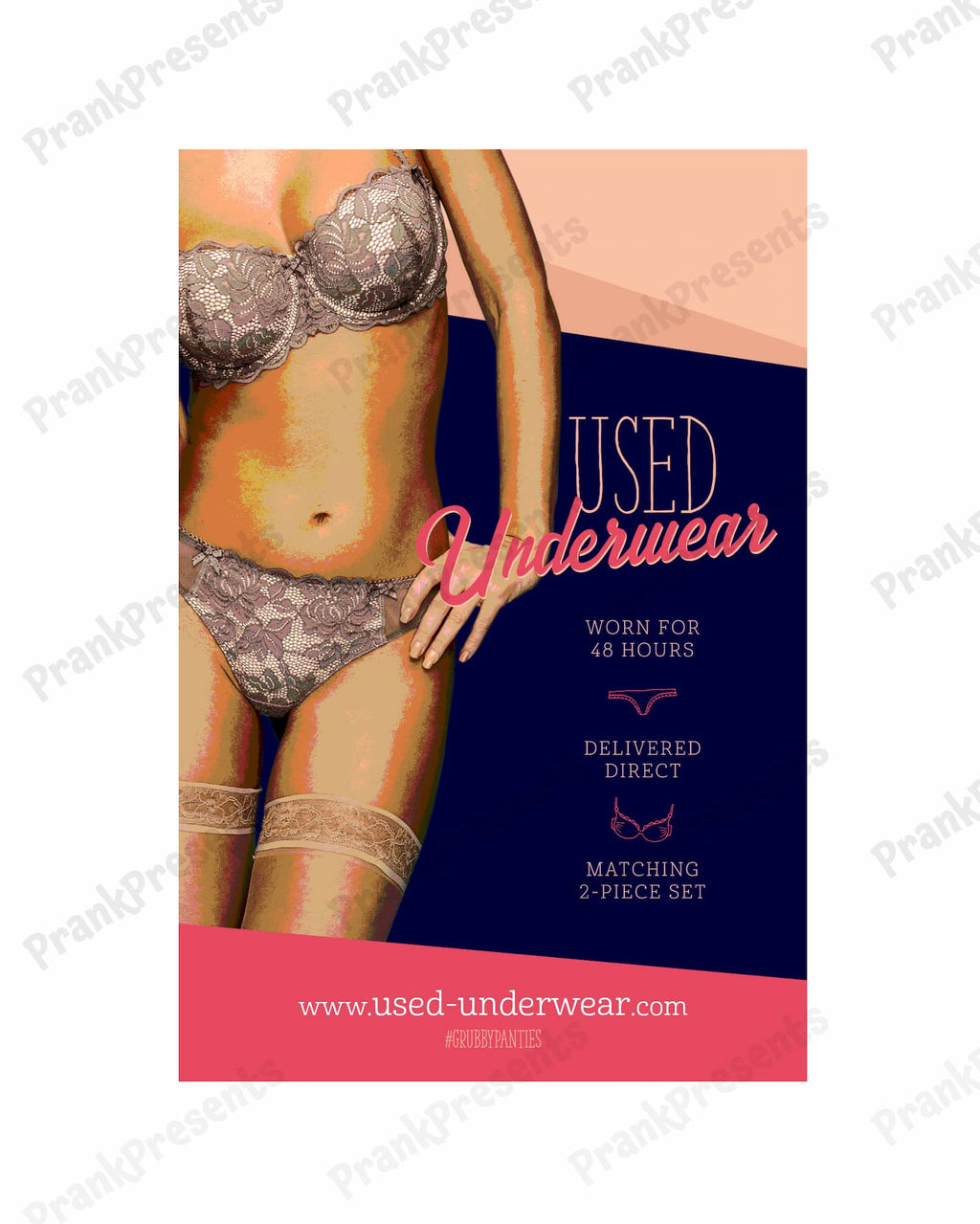 Used Underwear - Prank Package Prank Presents