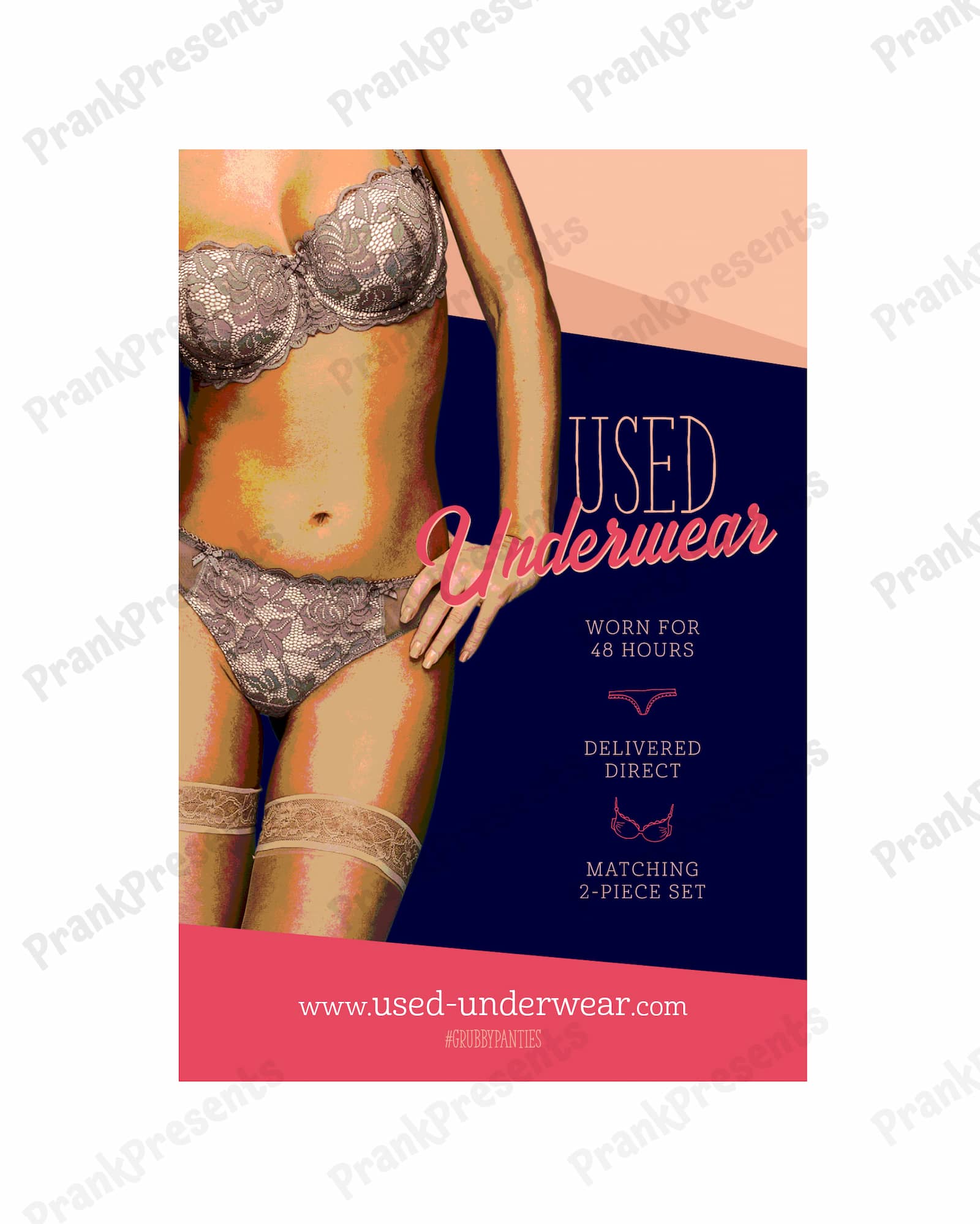 Used Underwear - Prank Package Prank Presents