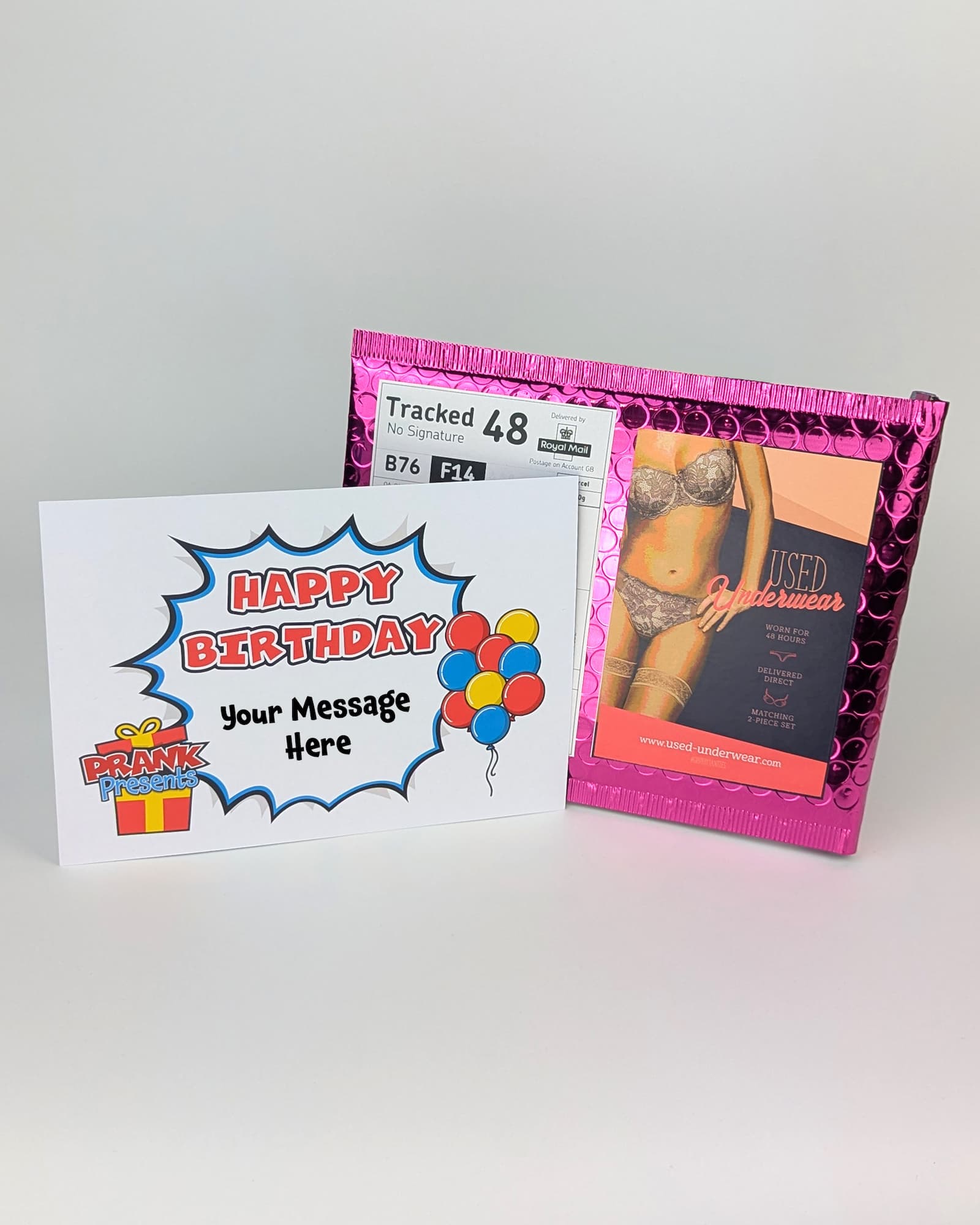 Used Underwear - Prank Package Prank Presents
